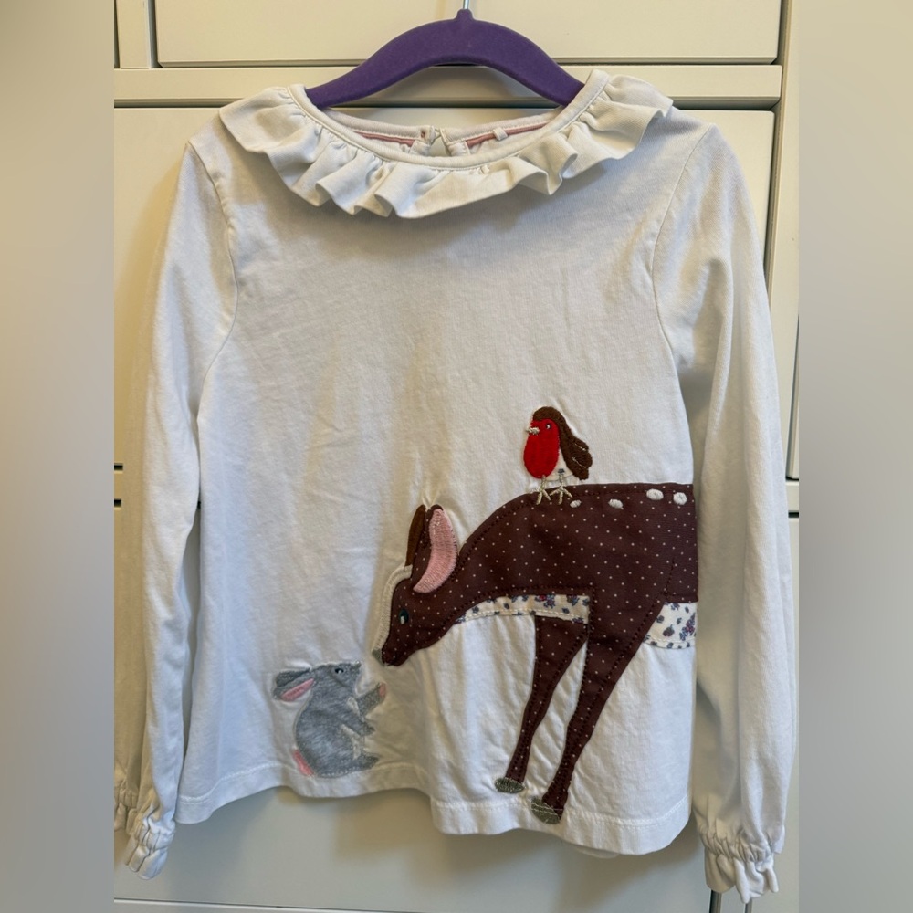 Mini boden 
Appliqué T-shirt